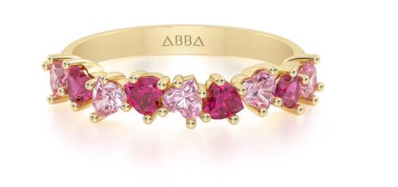  ABBA JOYAS  Churumbela de oro zirconia brillante