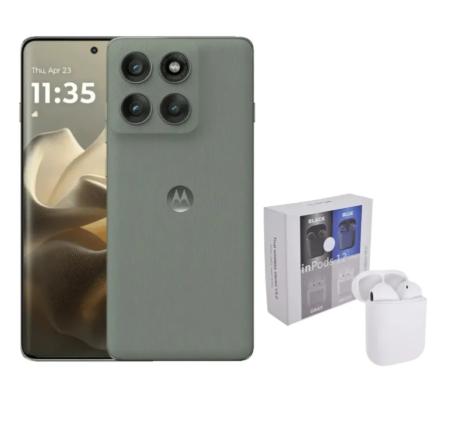 Motorola Edge 60 Pro Dual Sim 512gb 12ram Grey + Airpods Gris