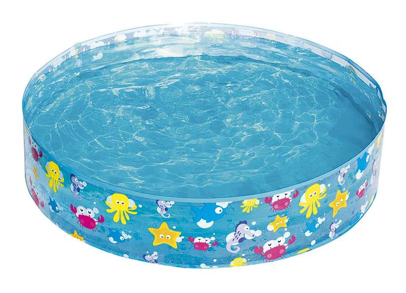 Alberca Infantil Rígida Redonda Bestway 435 Litros 122 x 25 cm