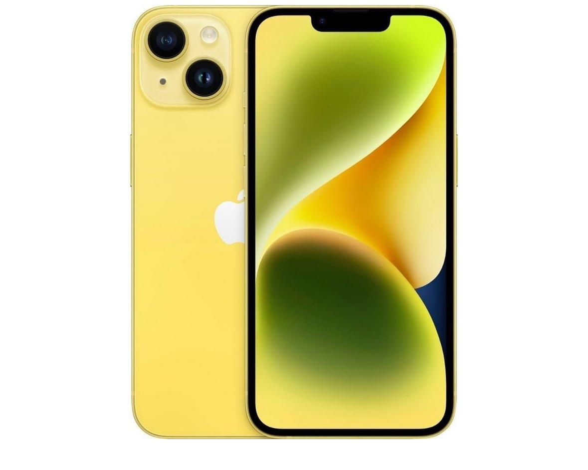 Apple iPhone 14, 256GB, Amarillo (Reacondicionado)