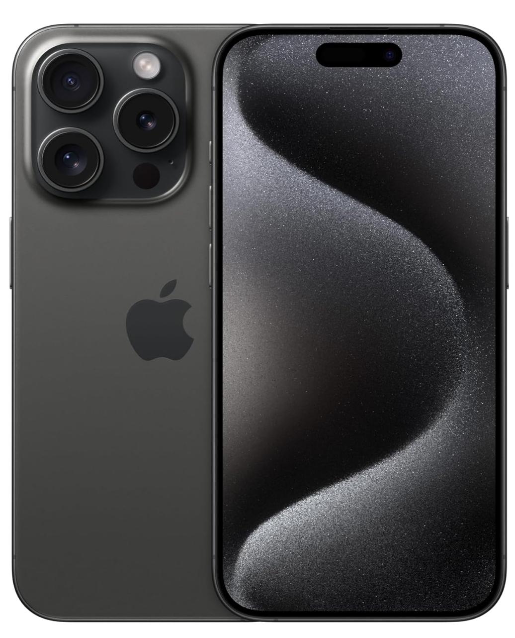 Apple iPhone 15 Pro (128 GB) - Titanio Negro (Reacondicionado)