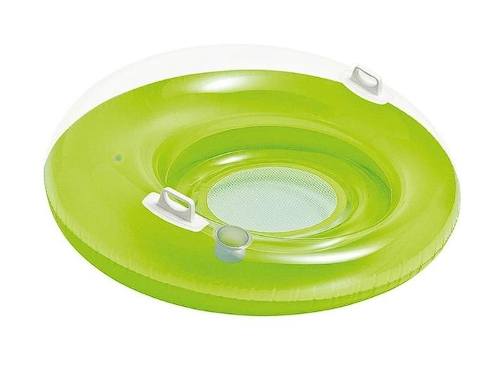 Asiento Inflable Intex color Azul para Alberca