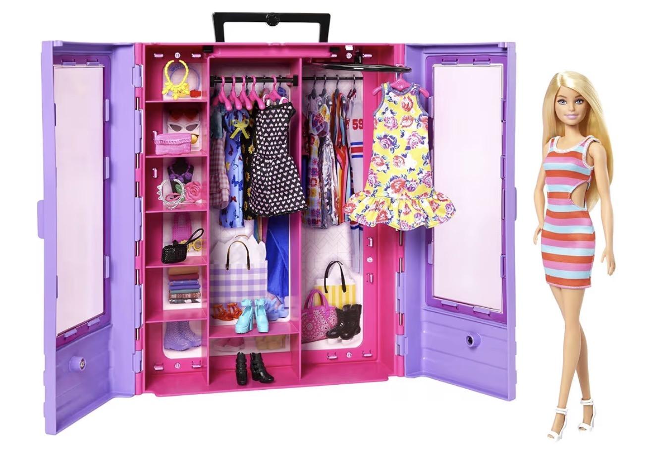 Barbie, Fashion & Beauty, Set de Juego, Nuevo Clóset de Lujo con Muñeca