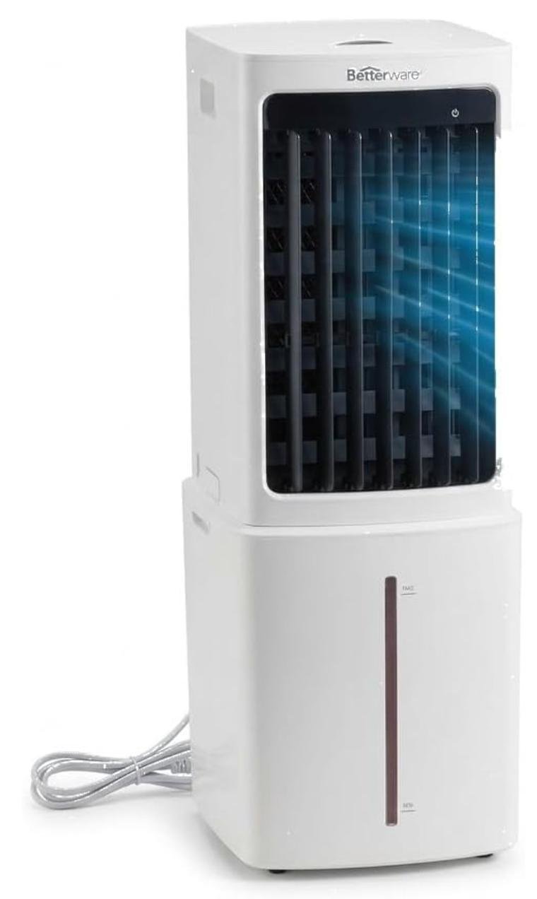 Better Cooler MAX - Enfriador de Aire Portátil de ABS y PP con Control Touch, Ventilador 