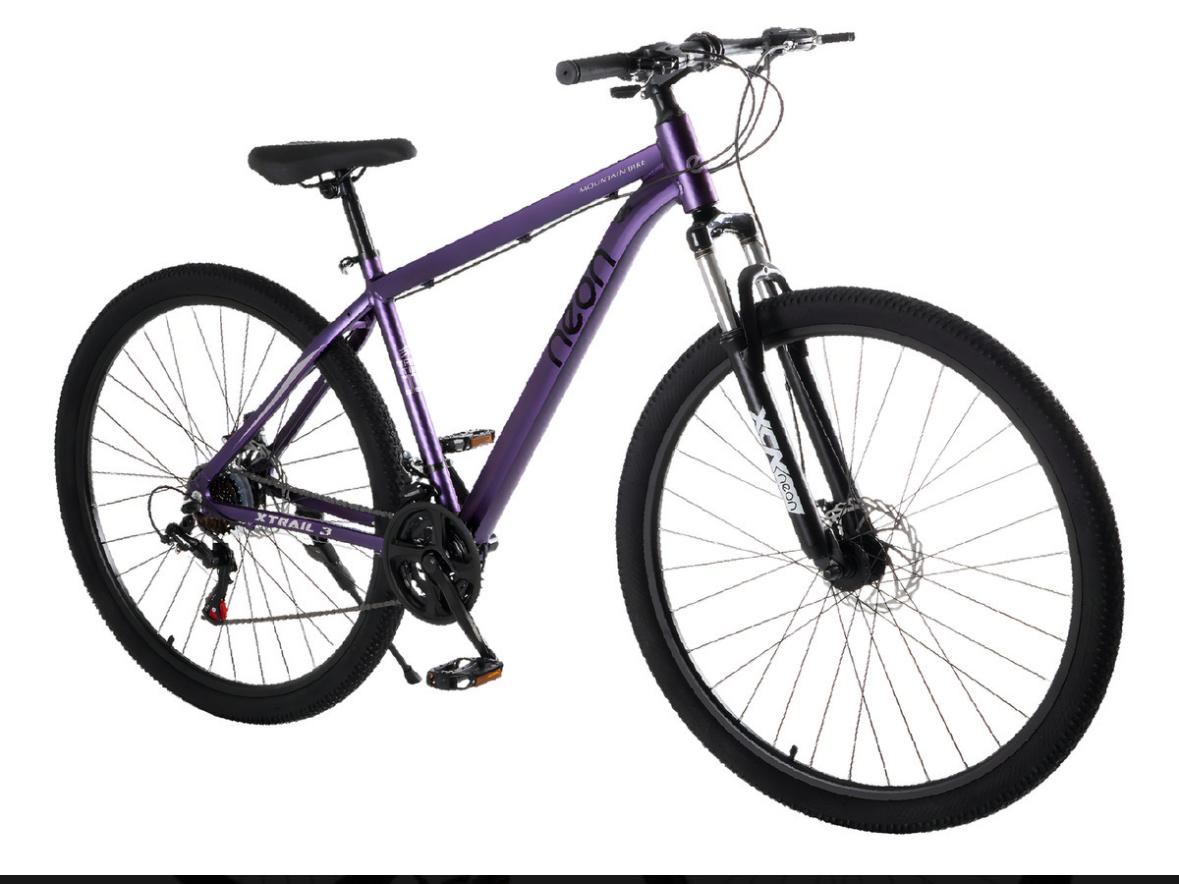 Bicicleta De Montaña R26 Freno Disco Shimano 21 Vel Aluminio Color Lavanda