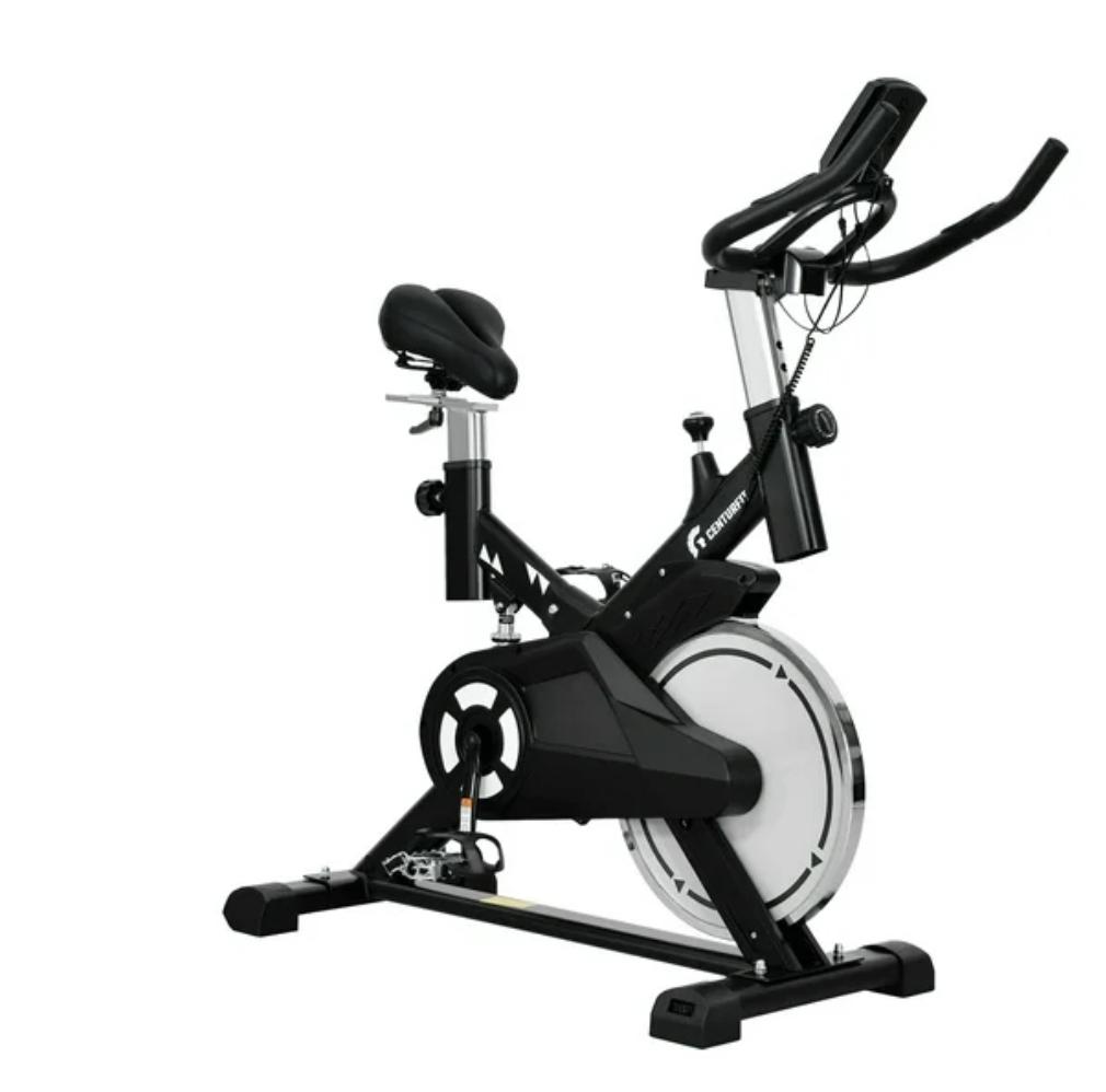 Bicicleta Spinning 13kg Premium CENTURFIT Gym Fija Profesional Hogar