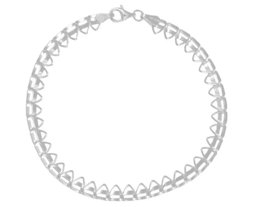 Cadena de Plata 925 Imperial Jewelry Estilo Torsal de 50 Cm Calibre 3.3 mm