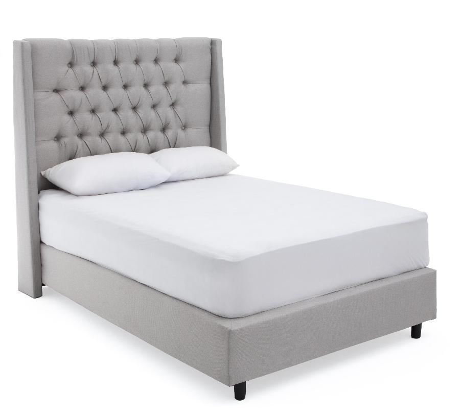 Cama matrimonial oliva de madera