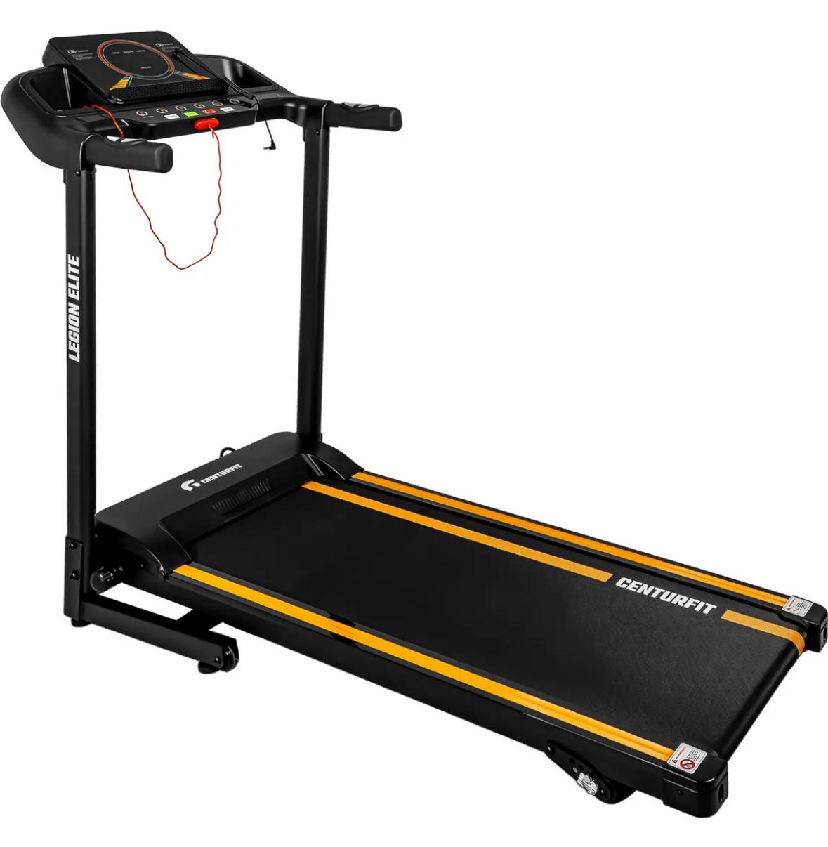 Caminadora Electrica 2.5hp Conexion MP3 12.8 Km/h 3 Niv Inclinacion Color Negro