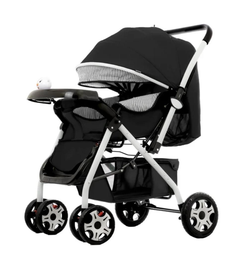 Carriola De Bebé Carriola Ultra Premium Plegabe, Ruedas Amortiguables