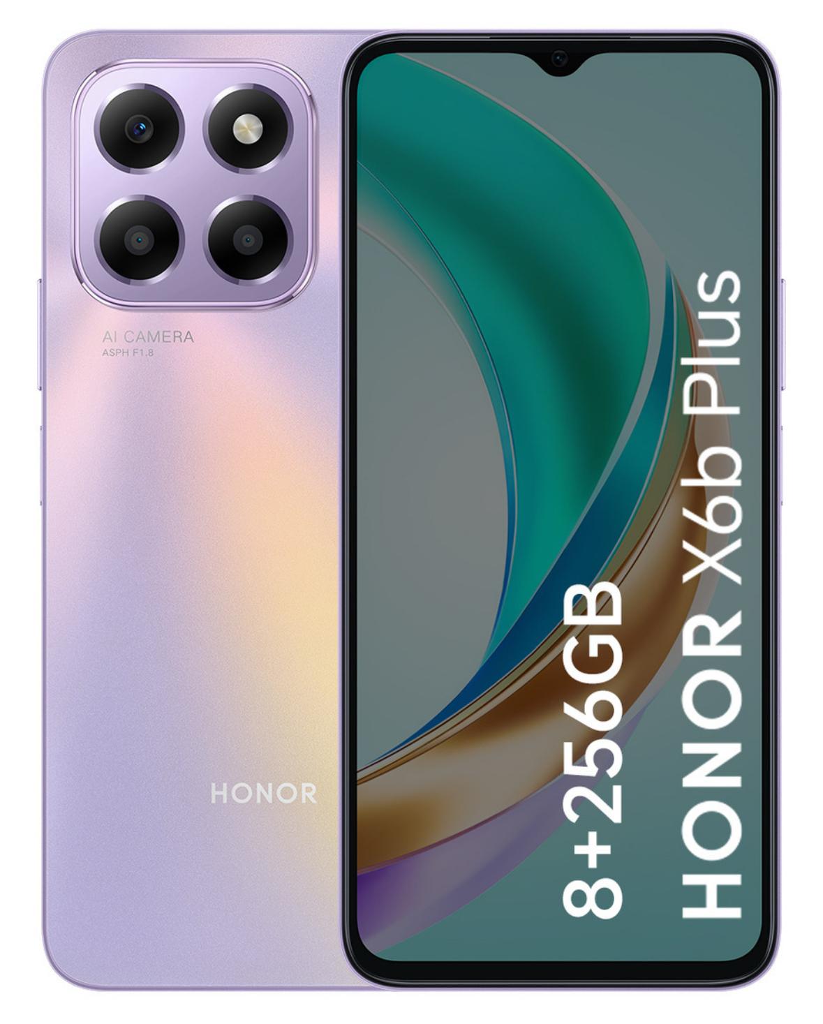 Celular Honor X6b Plus 256 Gb 8gb Ram Morado Estelar