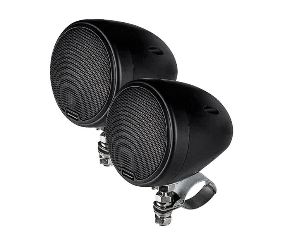 Combo de Bocina, Amplificador y Controlador para Moto Audiobahn AMOTOBT Audiobahn AMOTOBT