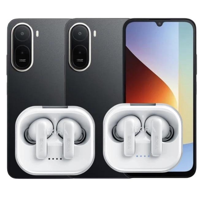 COMBO 2 Smartphone Xiaomi Redmi A7 PRO 4 64 GB + audífonos Bluetooth 