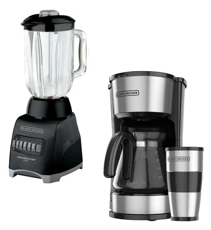 Combo Black+decker Licuadora + Cafetera Color Lavanda