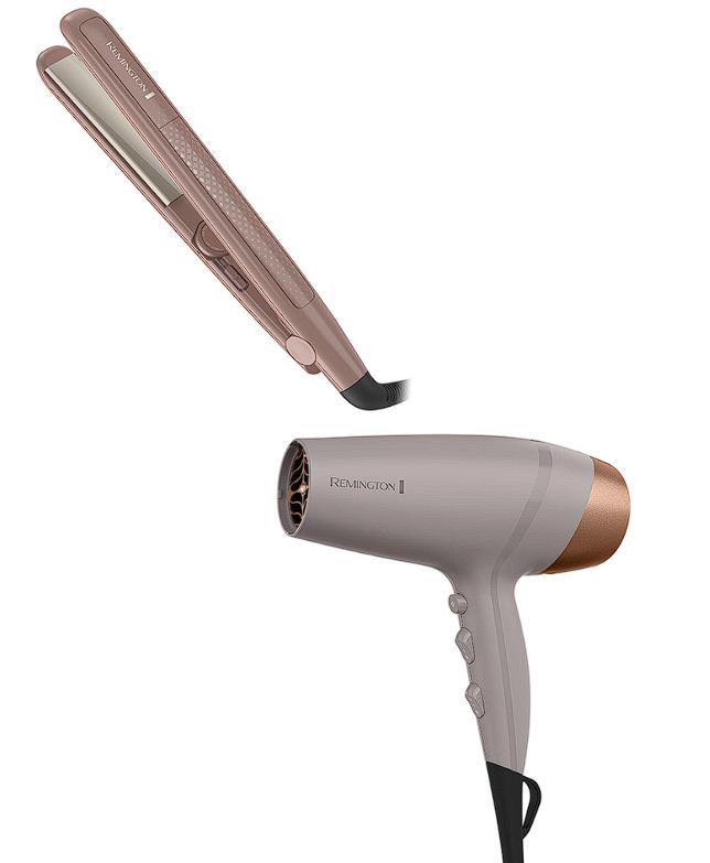 combo  Secadora de Cabello Cerámica Remington + Alaciadora para Cabello Remington Cerámica