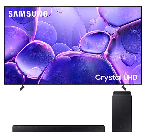 combo Pantalla Samsung 65 Pulgadas UHD + Samsung Barra de Sonido HW-T420 2.1 Bluetooth 