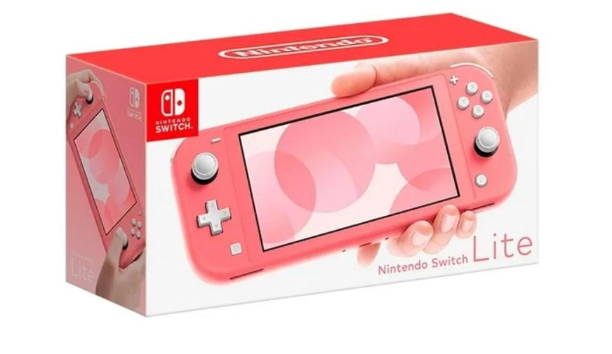 Consola Nintendo Switch Lite Rosa Coral