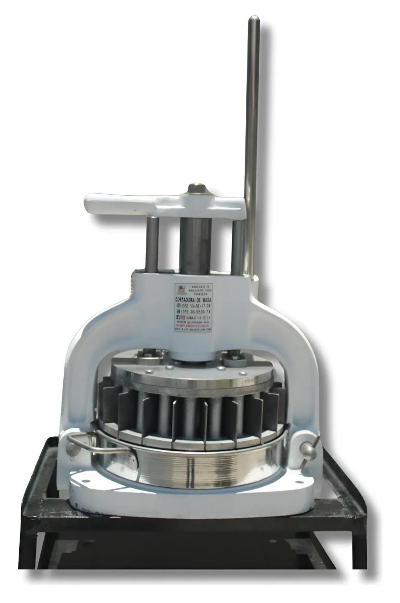 Cortadora De Masa Para Pan R2 Reforzada Blanco