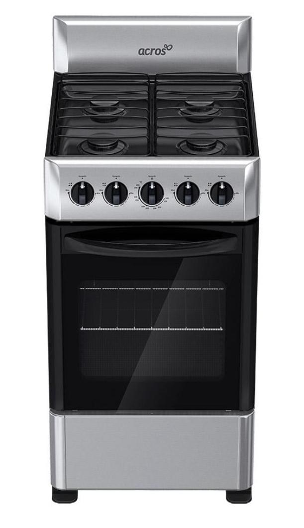 Estufa de Piso Acros Gas 20 pulgadas Acero Inoxidable NAW1001S