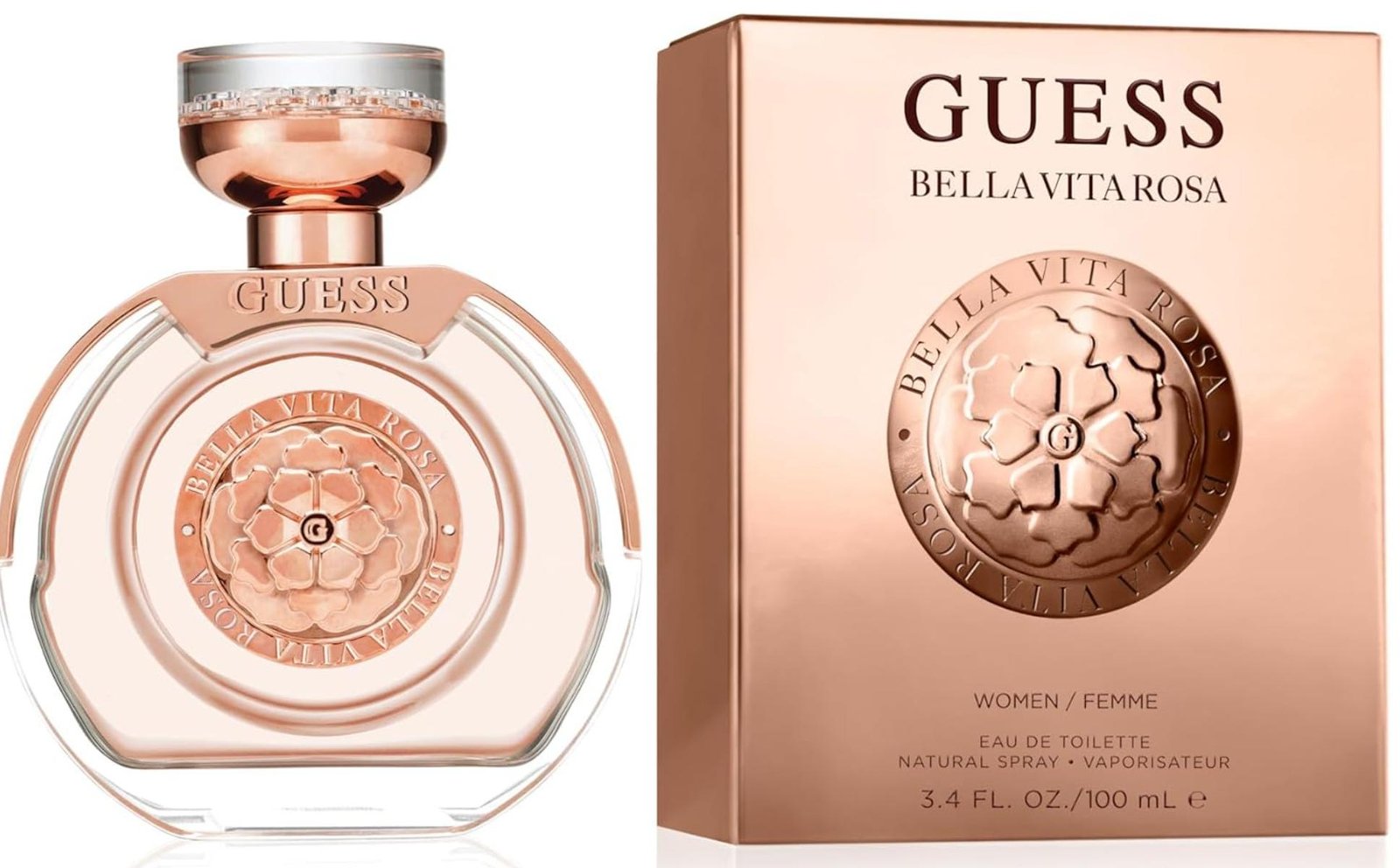 Guess Bella Vita Rosa EDT Spray Women 3.4 oz