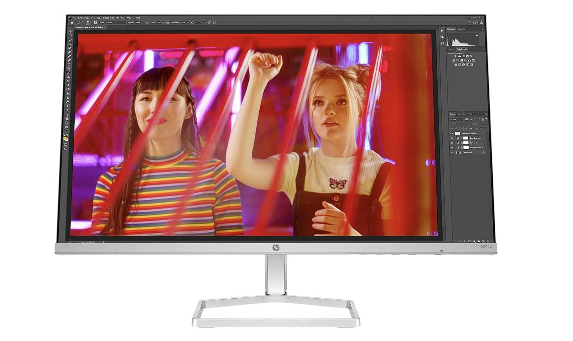 HP Monitor 524sw FHD S5, 23.8"