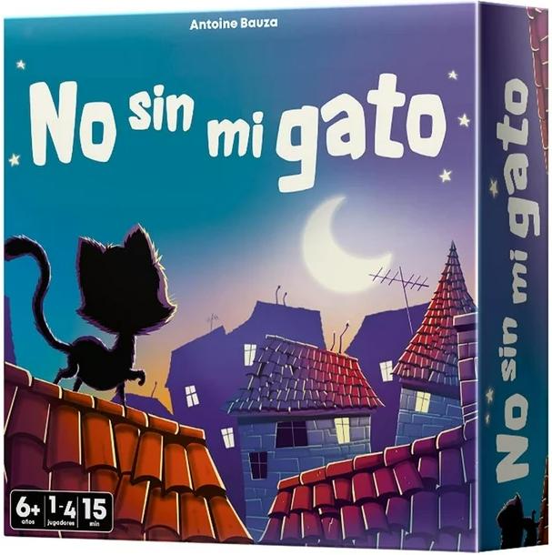 Juego de Mesa NO SIN MI Gato| Juego de Pensamiento Estratégico
