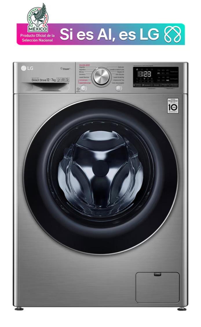 Lavadora y Secadora 12/7 Kg - WD12VVC4S6S