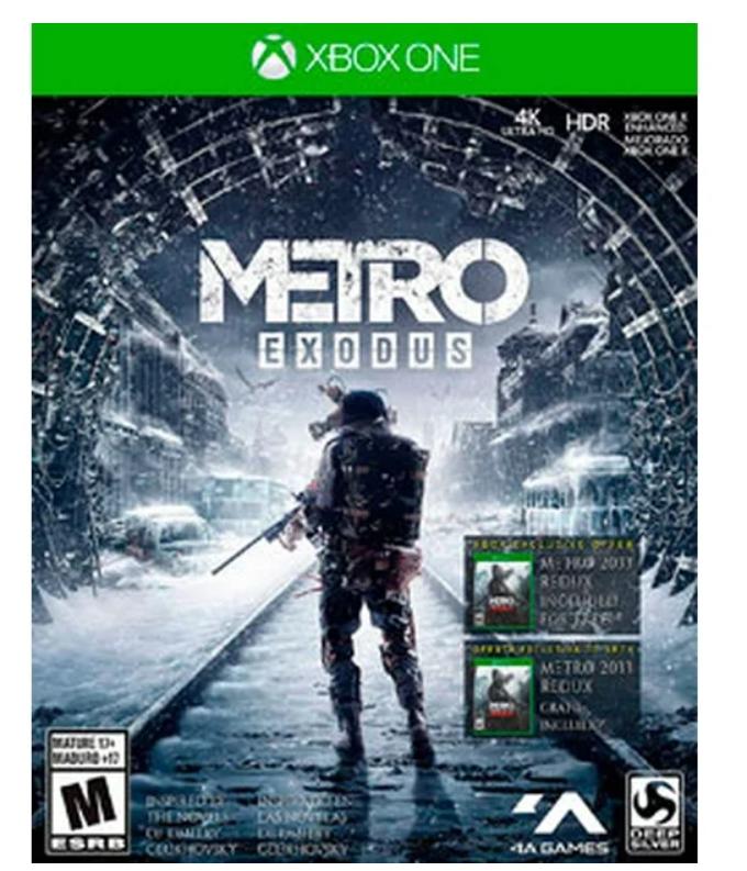 METRO EXODUS D1 LIMITED EDITION Xbox Videojuego