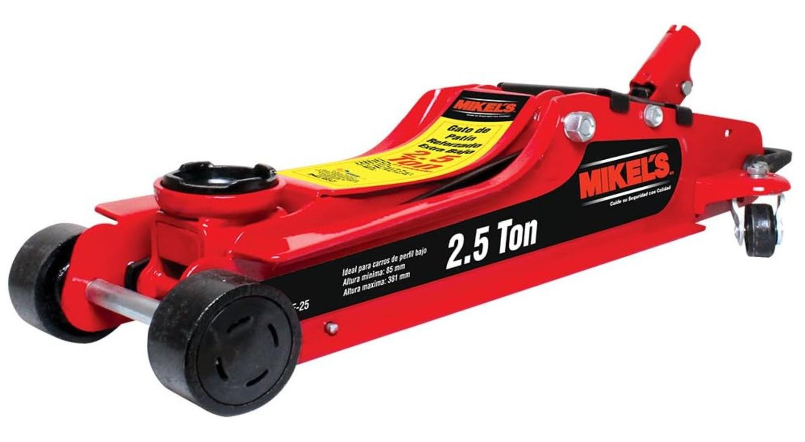 Mikel's GPEB-25 Gato Hidráulico de Patín Premier 2.5 Ton Extra Bajo