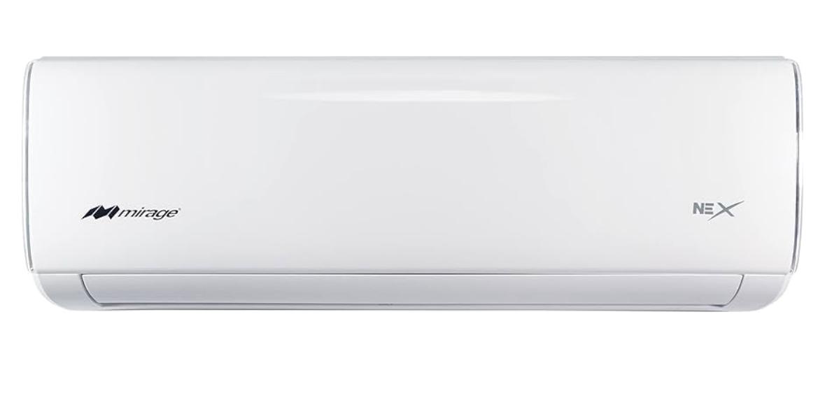 Mirage SETCHF120R Aire Acondicionado Mini Split Nex On/Off Solo Frio 1Ton 115V, Blanco
