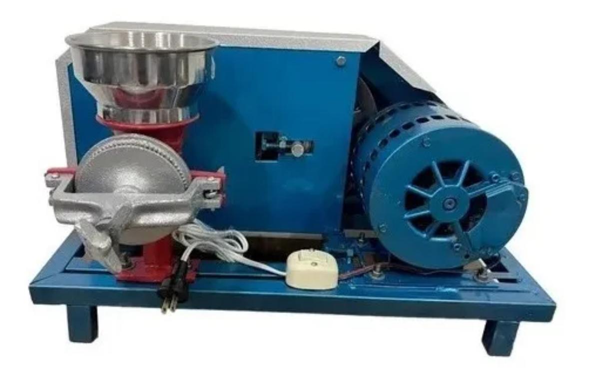 Molino Portátil De Mesa Para Nixtamal Granos De 1/2 Hp