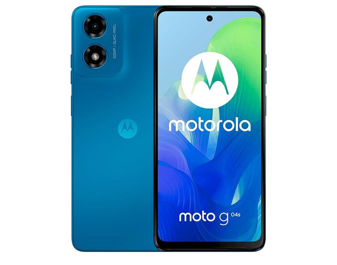 Motorola G04 S, 4Gb/256GB, Equipo Desbloqueado, Nacional - Azul