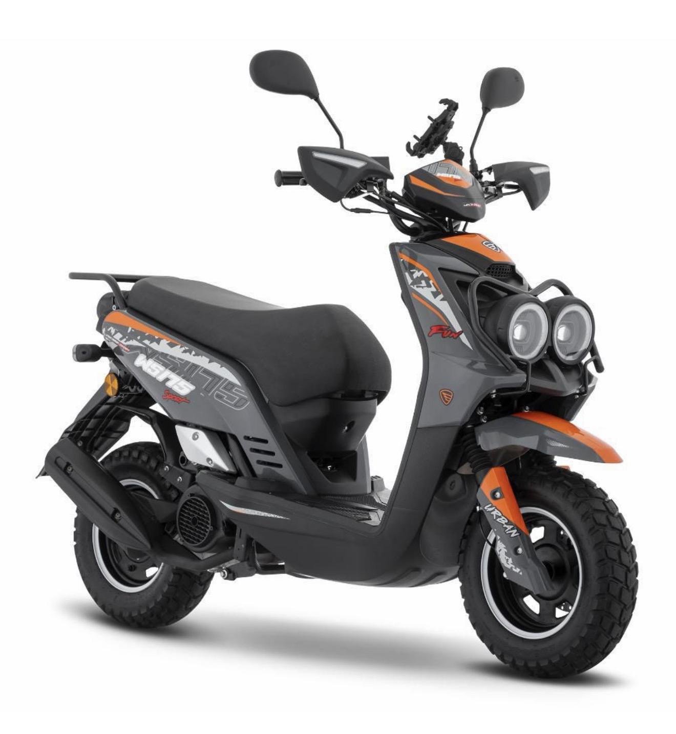 Motoneta italika ws175 Sport grafito 