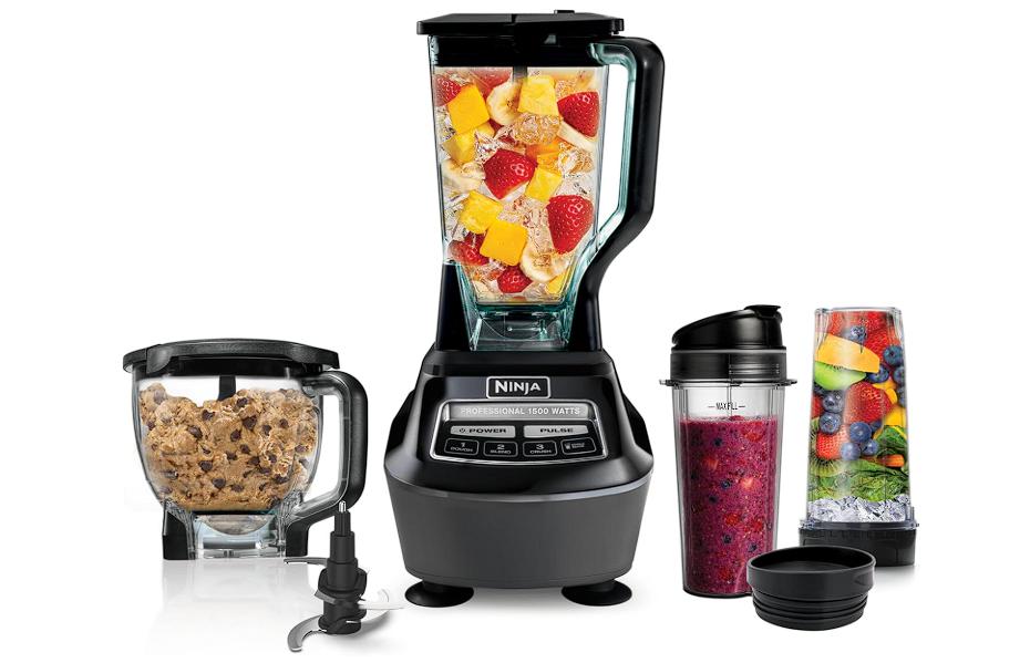 Ninja Bl770 Mega Sistema de Cocina, 1500 W, 4 Funciones, Negro