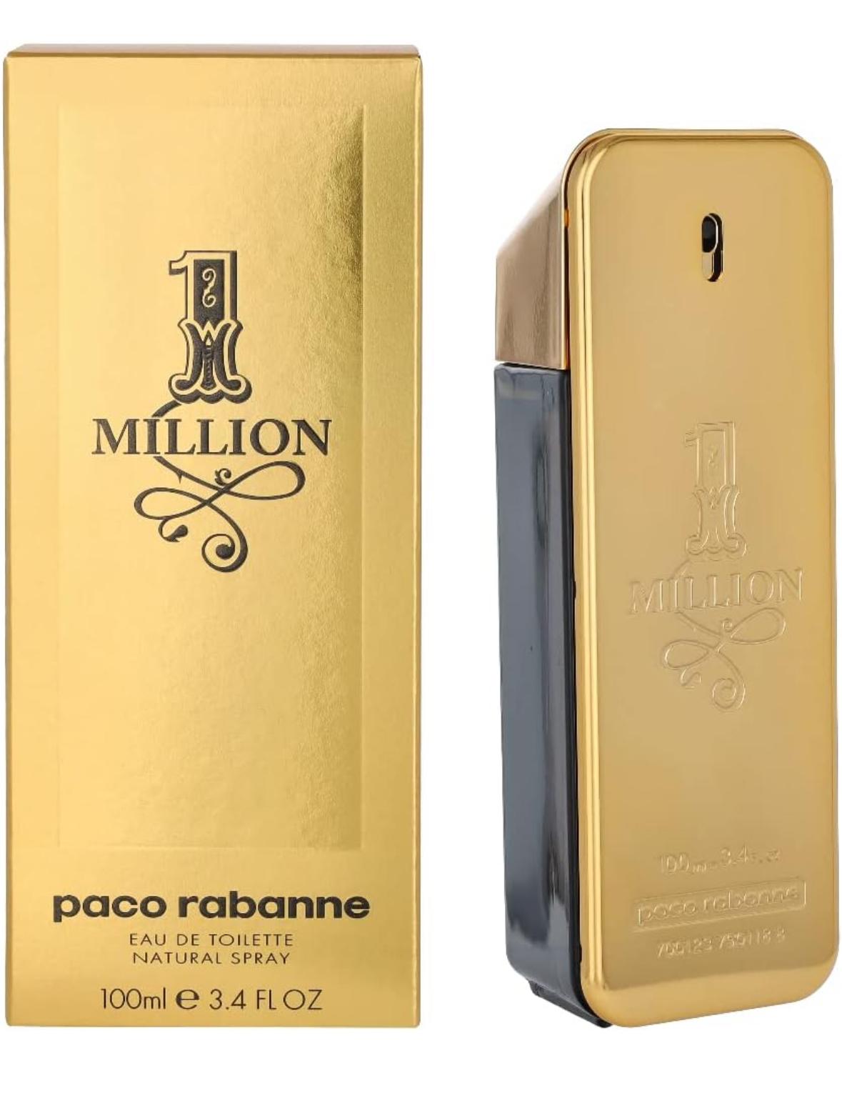Paco Rabanne - 1 millón Spray para hombres, 3.4 onzas líquidas