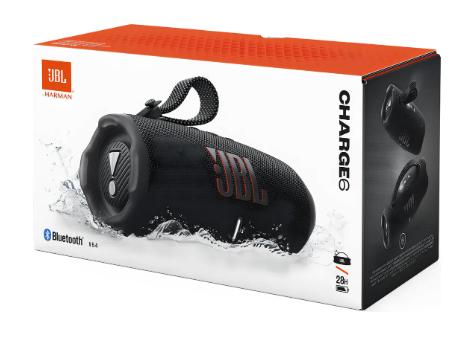 Parlante JBL Charge 6 Bluetooth Negro Portátil Negro