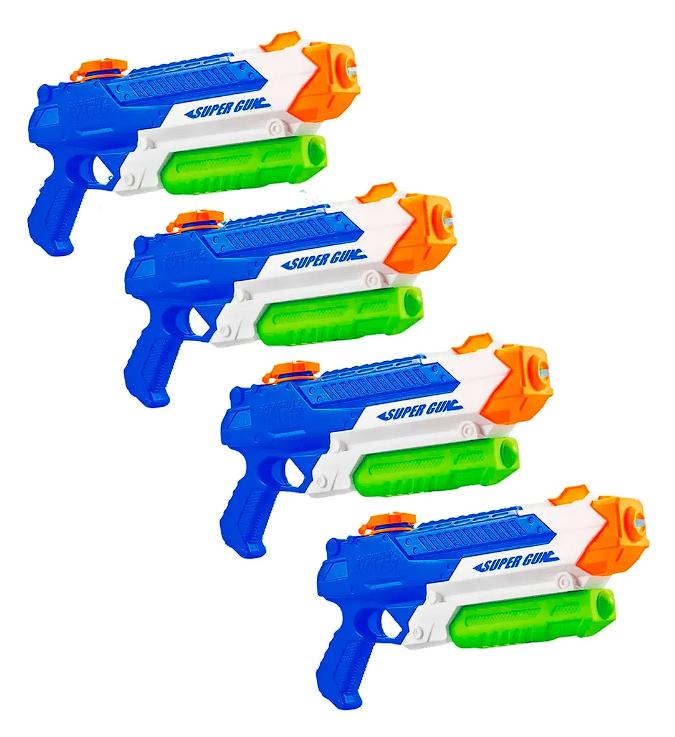 Pistola De Agua De Juguete Para Niños 4 Piezas