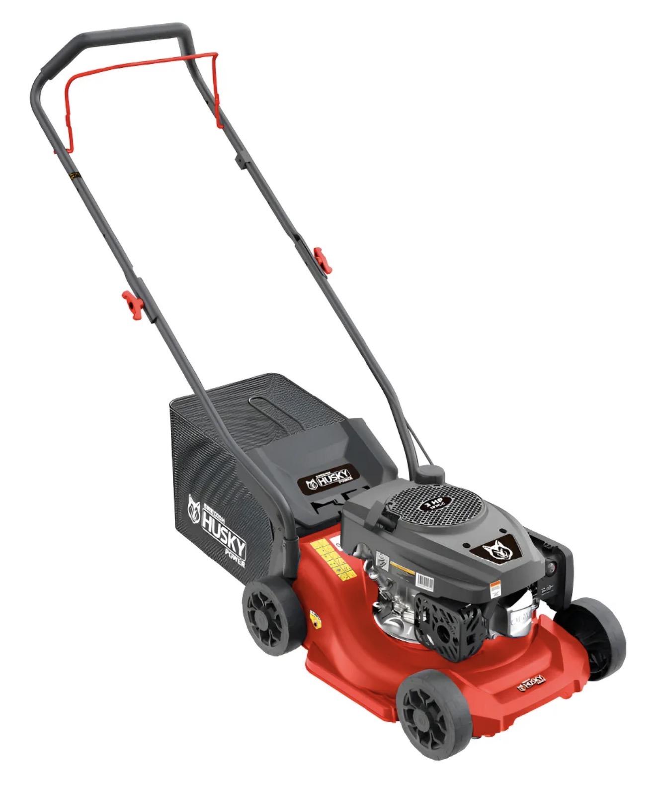 Podadora A Gasolina Profesional Husky Blitz127 Potencia 3 Hp Color Bordó