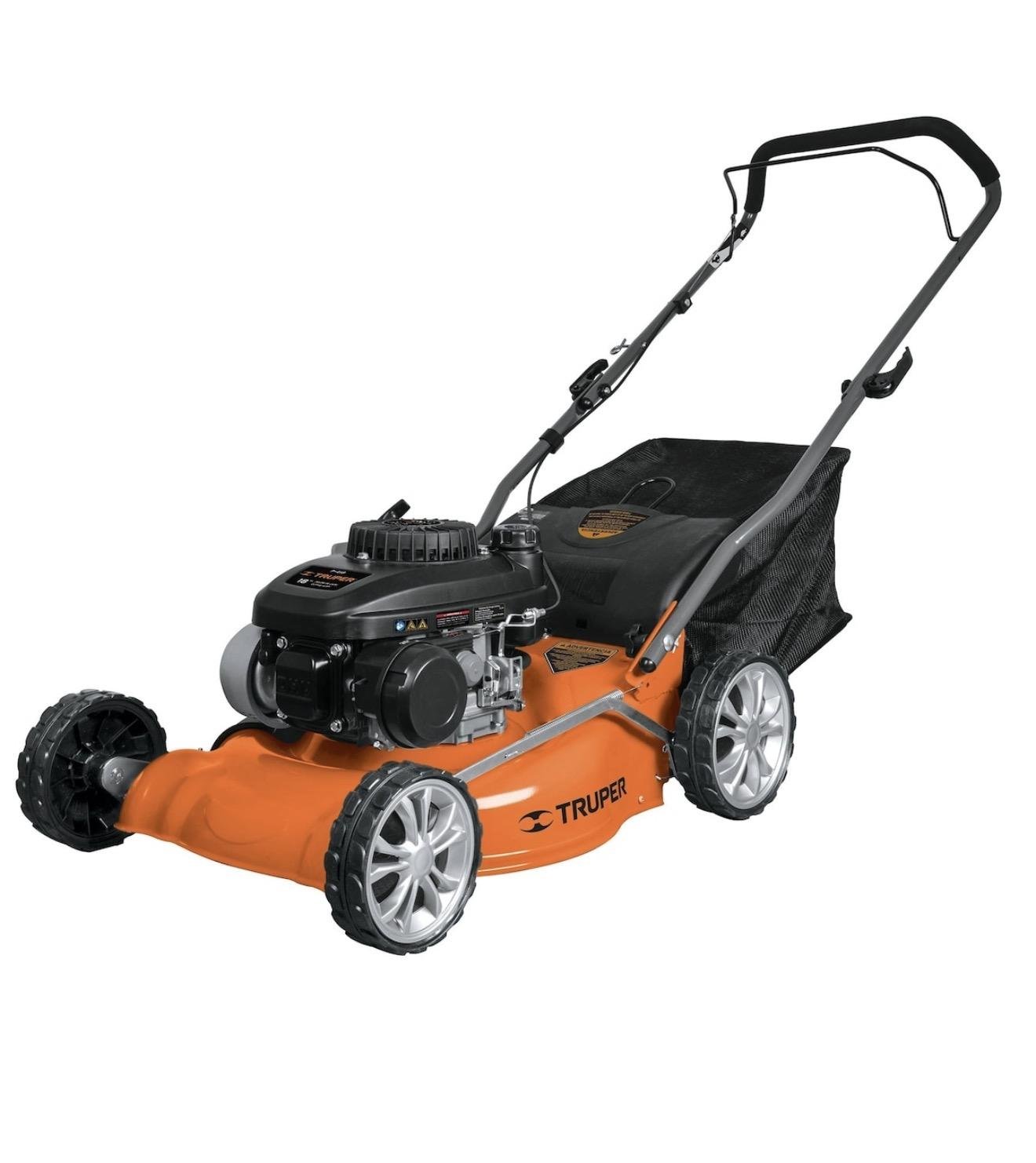 Podadora de Motor a Gasolina Truper P-418 color Naranja