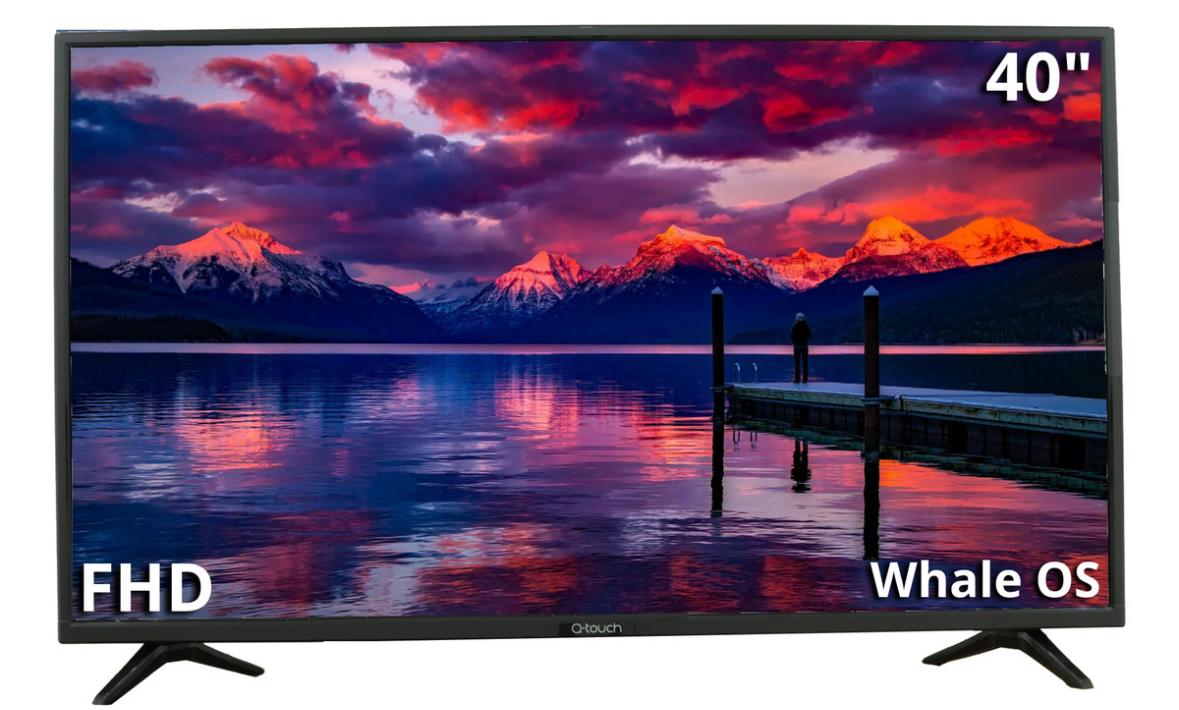 Q-TOUCH Televisión Pantalla 40 Pulgadas Smart TV HD QW40DYH