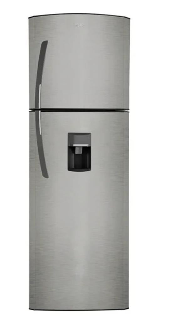 Refrigerador Automático 10 pies 250 L Inox Mate Mabe - RMA250FYMRM0