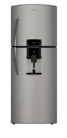 Refrigerador Mabe Top Mount 14 Pies Cúbicos Gris Oscuro RME360FDMRQ0