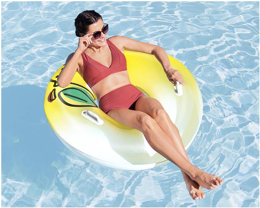 Salvavidas Bestway Fresh Squeezed Lemon Swim Tube