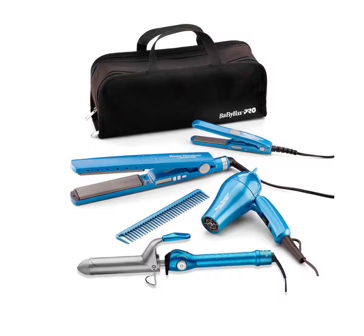 Set eléctricos Babyliss Xmas Blue 6 piezas