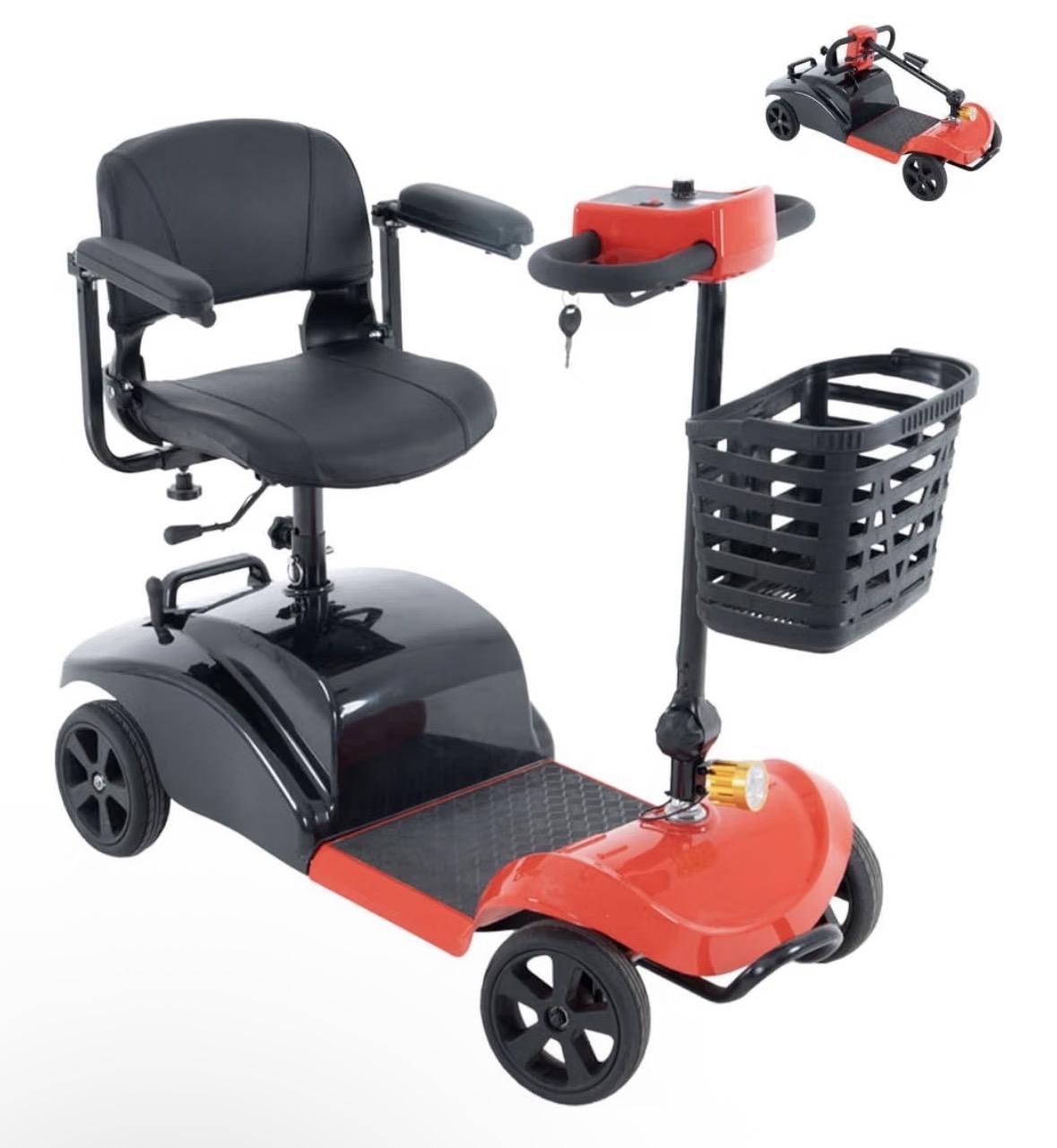 Silla De Ruedas Electrica Scooter 4 Ruedas Desarmable