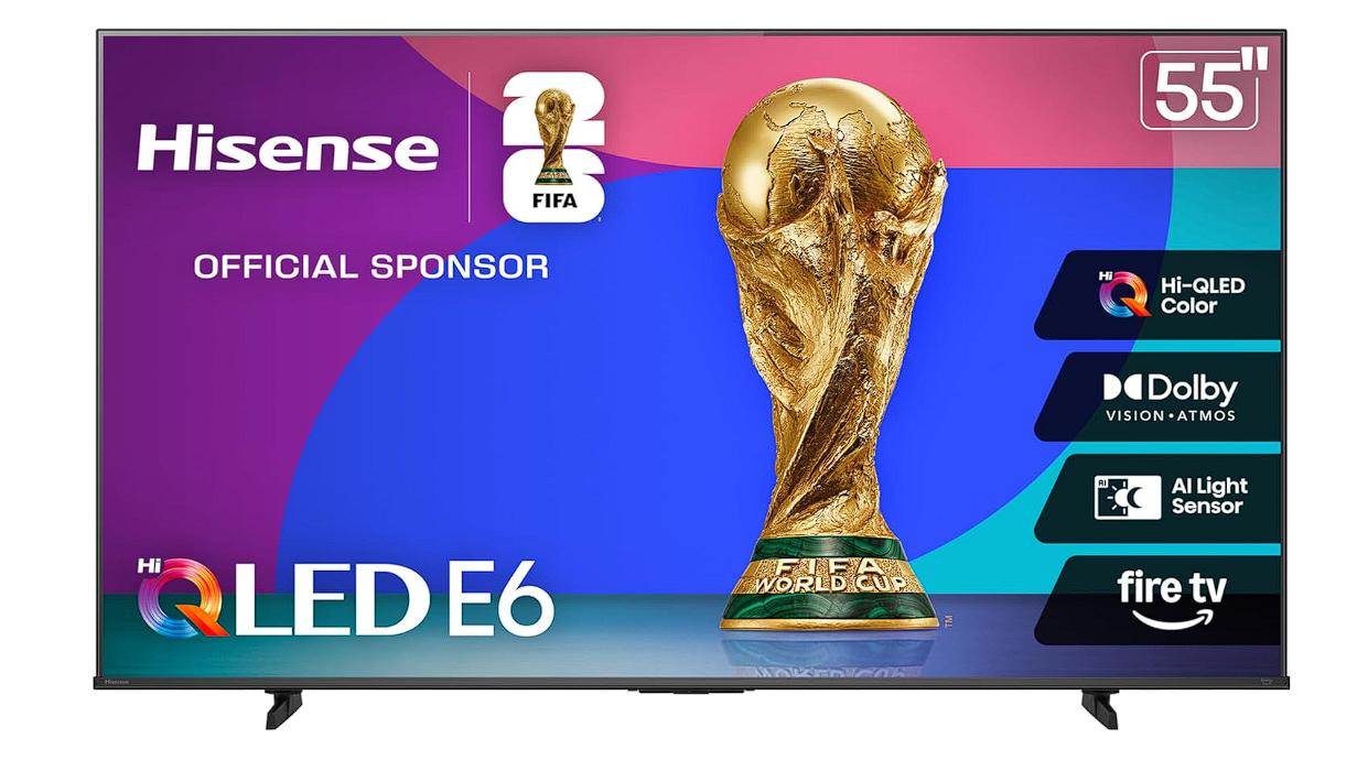 Smart TV Hisense 55 QLED 4K Fire Tv 55E6QF
