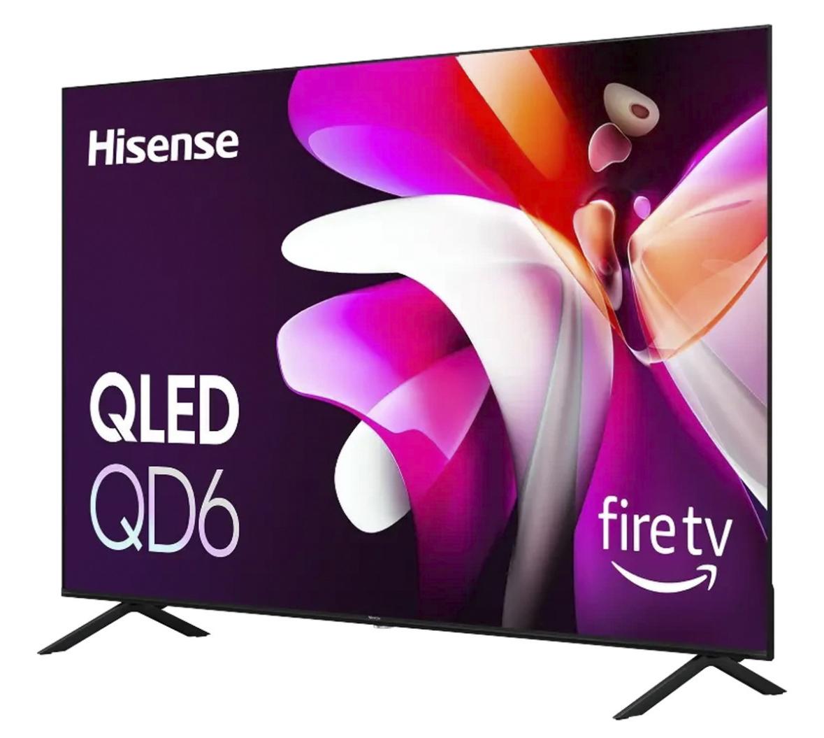 Smart Tv Hisense 55 Pul Pantalla Qled Quantum Dot Fire Tv