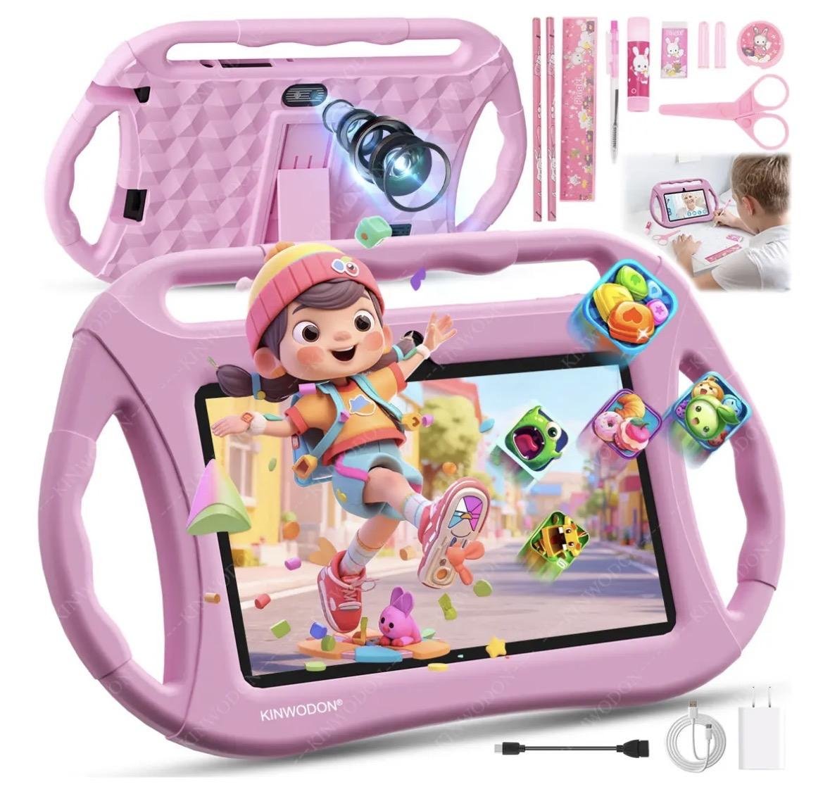 Tablet Niños 7.1 pulgadas 6 GB RAM + 256 con funda 