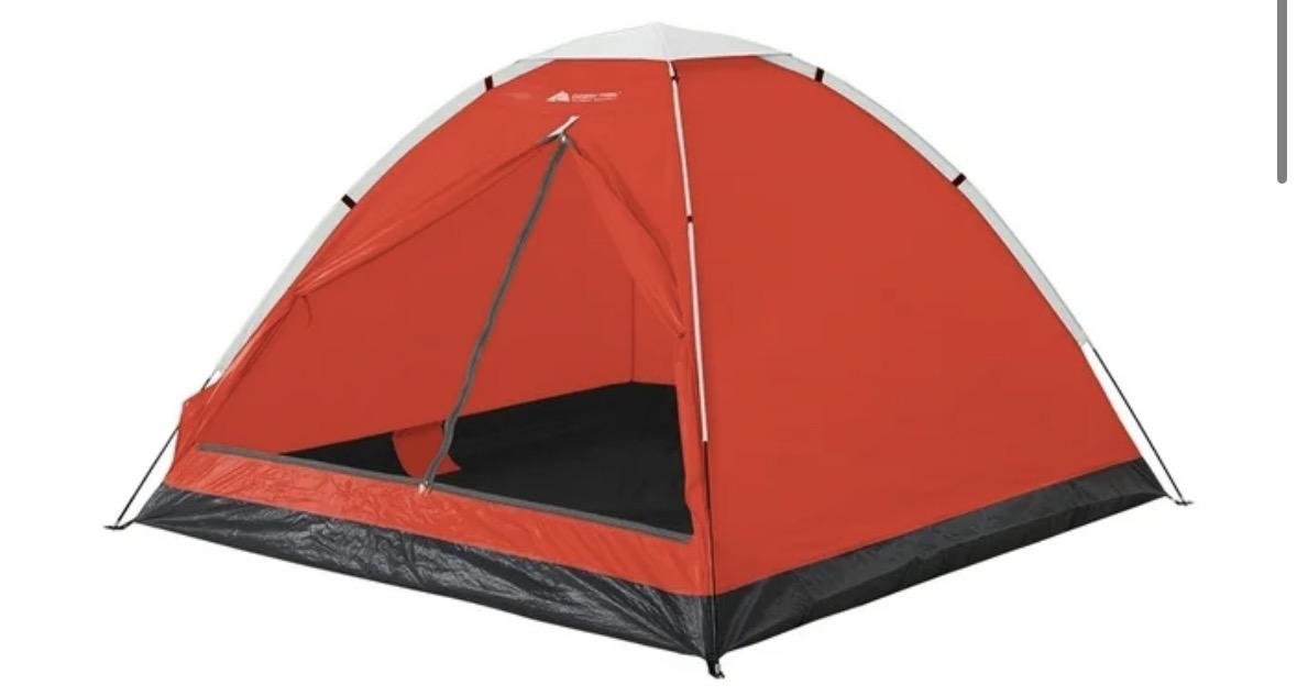 Tienda de Campaña Ozark Trail Para Cuatro Personas Rojo