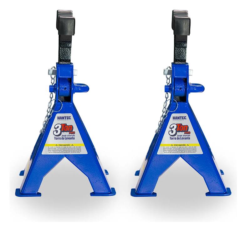 Torres Auto 3 Toneladas Doble Seguro Antiderrapante Hantec